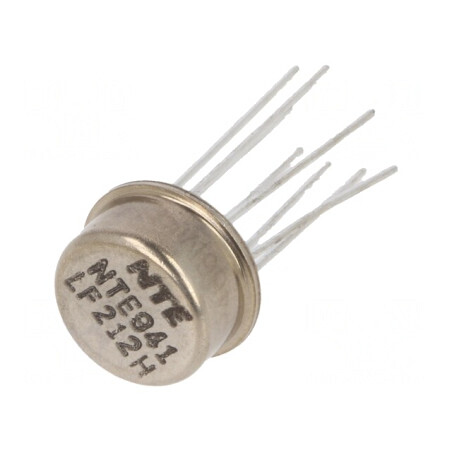Amplificator Operațional NTE941 TO5 ±18VDC | Electronic-mag.ro | Componente Electronice