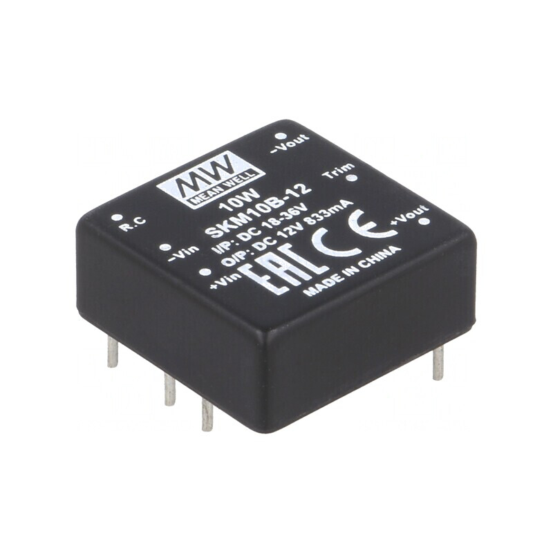 Convertor DC/DC 10W 18-36V la 12V 833mA THT | Electronic-mag.ro | Componente Electronice Convertor DC/DC 10W 18-36V la 12V 833mA THT | Electronic-mag.ro | Componente Electronice