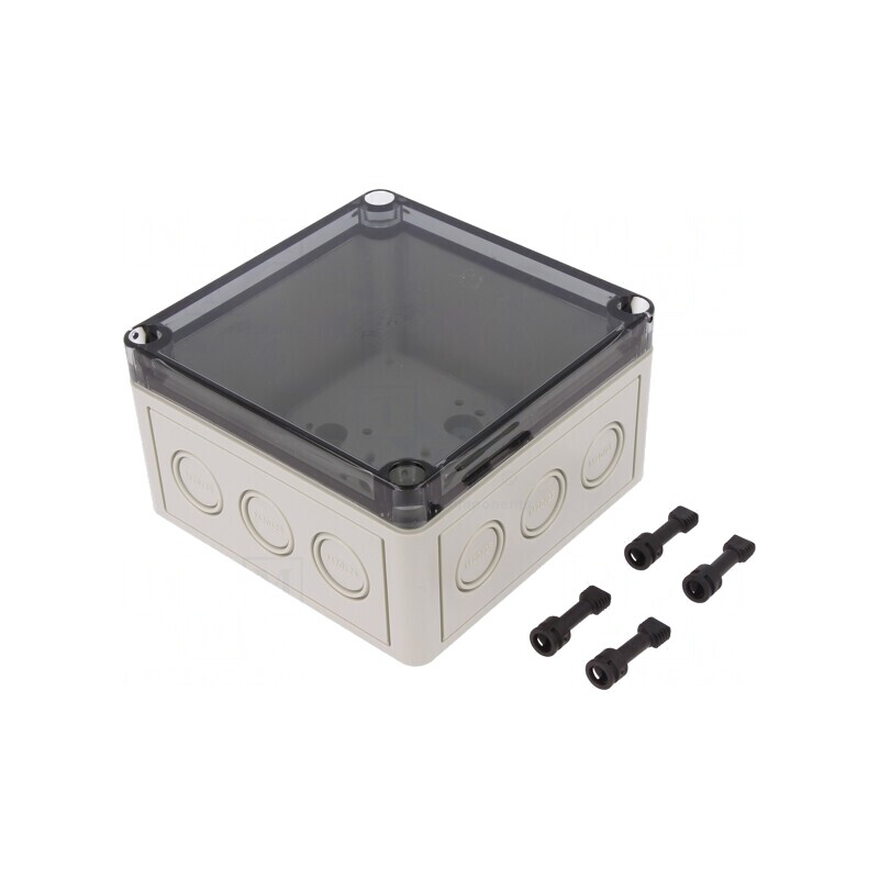 Carcasă Universală Polistiren 130x130x75mm | Electronic-mag.ro | Componente Electronice
