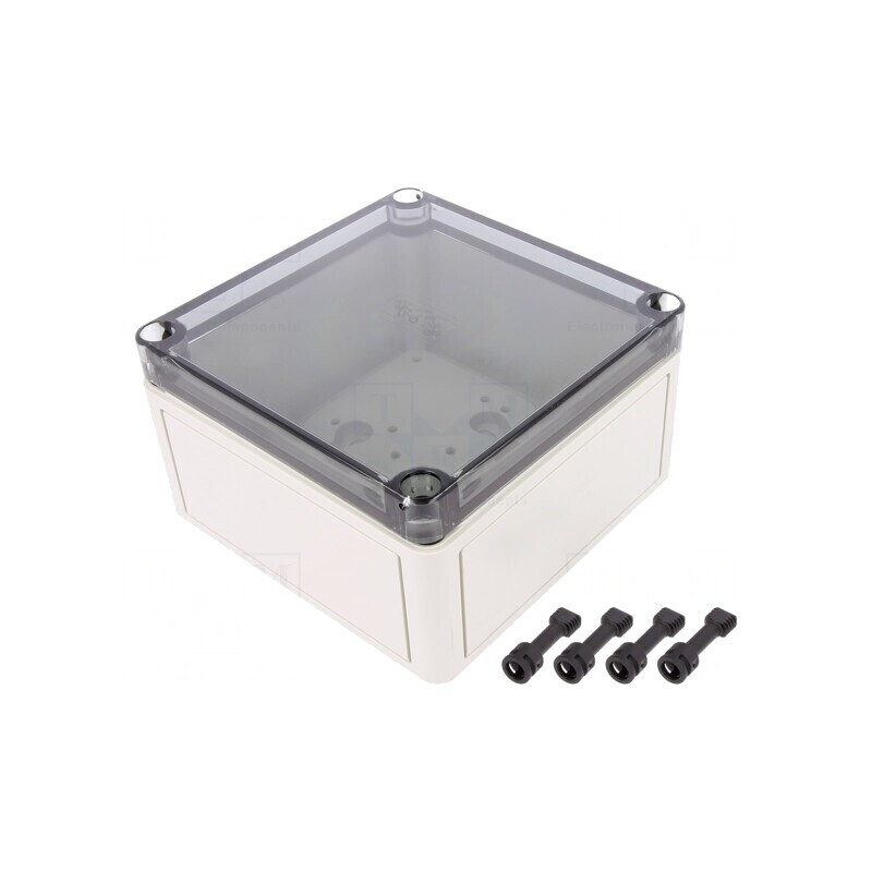 Carcasă Universală Polistiren 130x130x75mm | Electronic-mag.ro | Componente Electronice