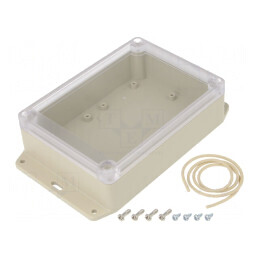 Carcasă Universală cu Lame de Fixare 105x145x40mm | Electronic-mag.ro | Componente Electronice
