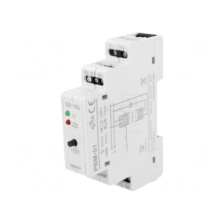 Releu bistabil de impulsuri NO 16A IP20 PBM-01 | Electronic-mag.ro | Componente Electronice