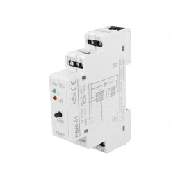 Releu bistabil de impulsuri NO 16A IP20 PBM-01 | Electronic-mag.ro | Componente Electronice