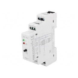 Releu Bistabil de Impulsuri NO 16A IP20 24V PBM-01 | Electronic-mag.ro | Componente Electronice