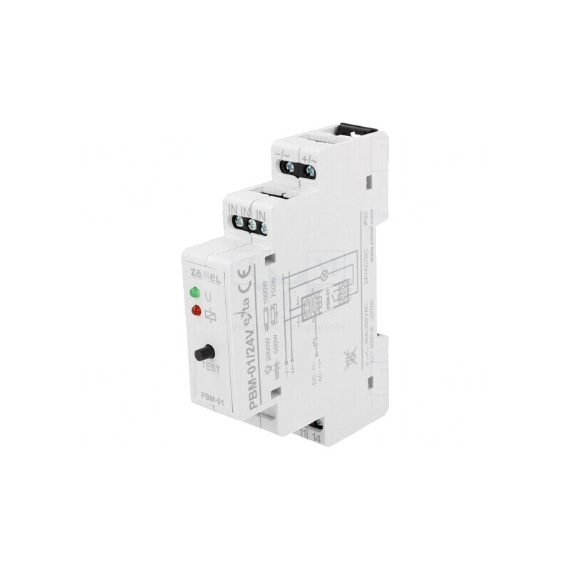 Releu Bistabil de Impulsuri NO 16A IP20 24V PBM-01 | Electronic-mag.ro | Componente Electronice
