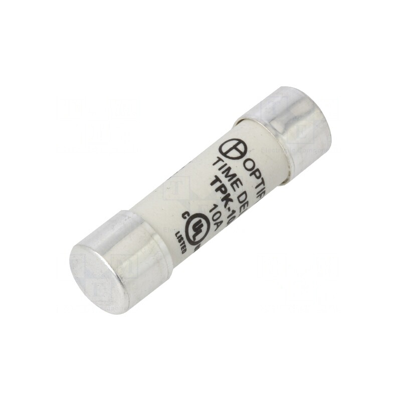 Siguranță întârziere 10A 500VAC 10,3x38mm | Electronic-mag.ro | Componente Electronice Siguranță întârziere 10A 500VAC 10,3x38mm | Electronic-mag.ro | Componente Electronice