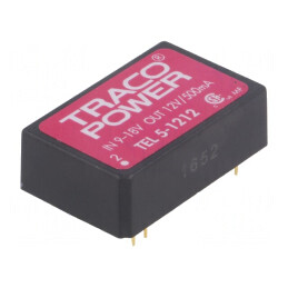 Convertor DC/DC 5W 9-18V la 12V 500mA DIP24 | Electronic-mag.ro | Componente Electronice
