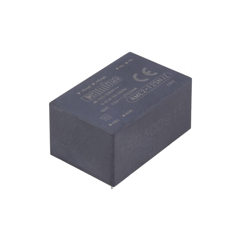 Convertor AC/DC 2W 12VDC AME2-12SNJZ | Electronic-mag.ro | Componente Electronice