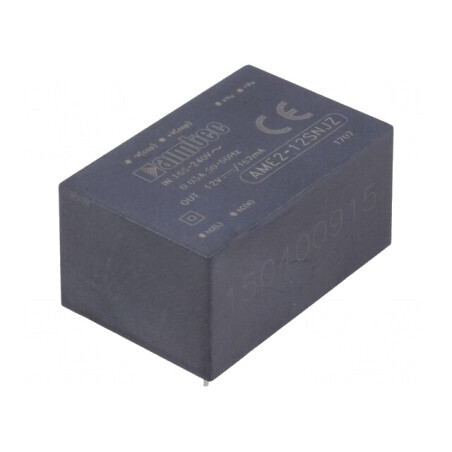 Convertor AC/DC 2W 12VDC AME2-12SNJZ | Electronic-mag.ro | Componente Electronice