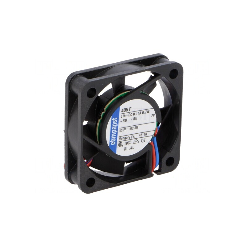 Ventilator axial DC 5V 40x40x10mm 8m3/h 22,1dBA | Electronic-mag.ro | Componente Electronice