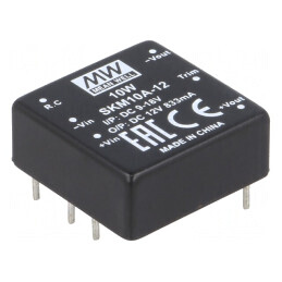 Convertor DC/DC 10W 9-18V la 12V 833mA | Electronic-mag.ro | Componente Electronice