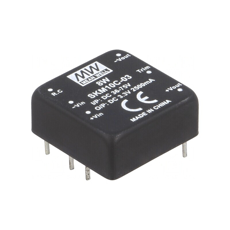 Convertor DC/DC 10W 36-75V la 3.3V 2500mA | Electronic-mag.ro | Componente Electronice Convertor DC/DC 10W 36-75V la 3.3V 2500mA | Electronic-mag.ro | Componente Electronice
