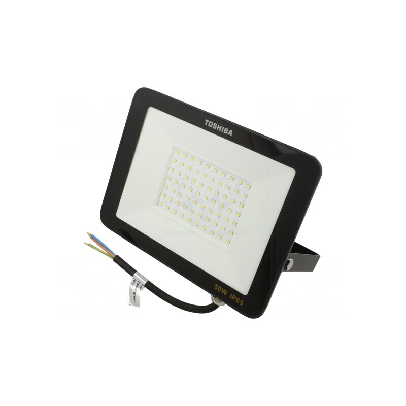 Proiector LED 50W Alb Rece 6500K 230V | Electronic-mag.ro | Componente Electronice