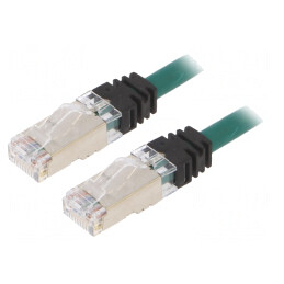 Patch Cord S/FTP 10Gig LSZH Verde 2m | Electronic-mag.ro | Componente Electronice