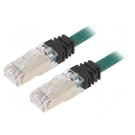Patch Cord S/FTP 10Gig LSZH Verde 2m | Electronic-mag.ro | Componente Electronice
