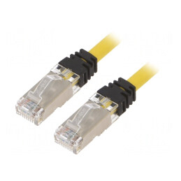 Cablu Patch S/FTP TX6A 10Gig LSZH Galben 2m | Electronic-mag.ro | Componente Electronice