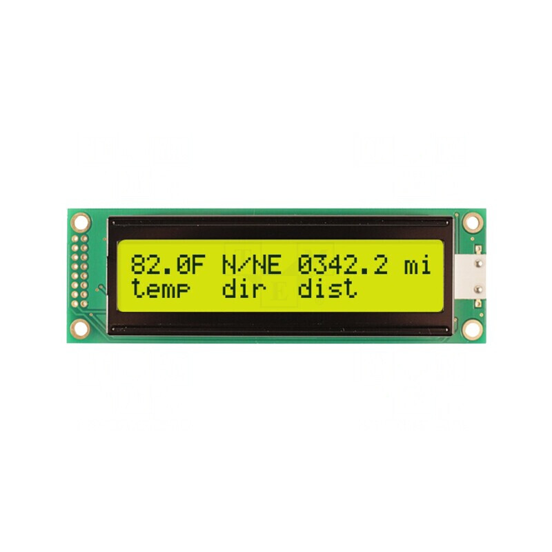 LCD Alfanumeric 20x2 Galben-Verde LED | Electronic-mag.ro | Componente Electronice LCD Alfanumeric 20x2 Galben-Verde LED | Electronic-mag.ro | Componente Electronice