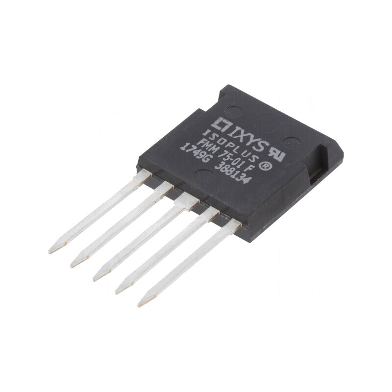 Tranzistor N-MOSFET 100V 75A Dubli în Serie FMM75-01F