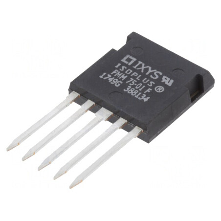 Tranzistor N-MOSFET 100V 75A Dubli în Serie FMM75-01F