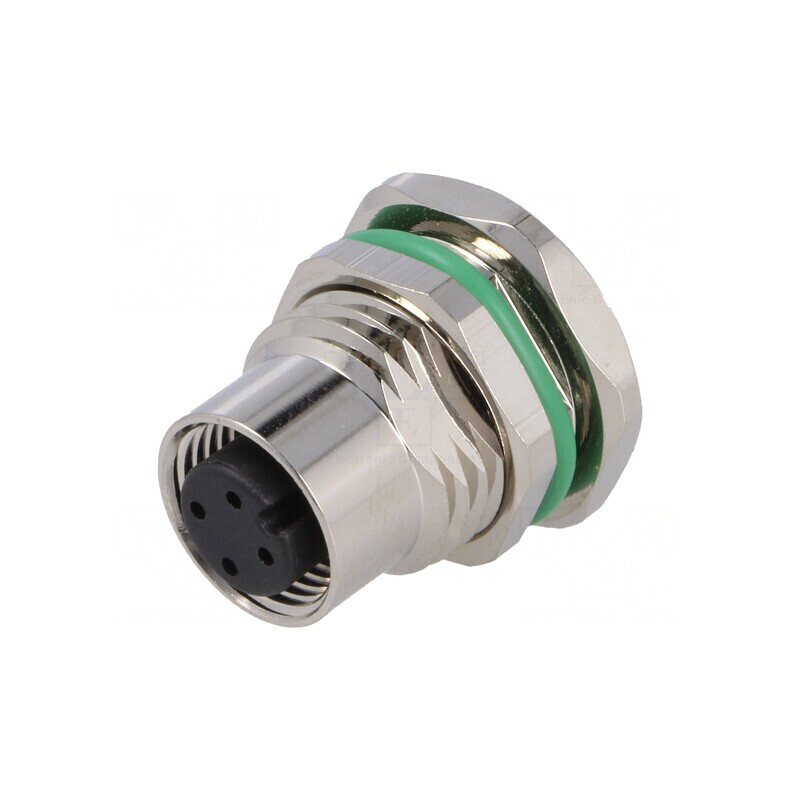 Soclu M12 4P IP67 250V | Electronic-mag.ro | Componente Electronice Soclu M12 4P IP67 250V | Electronic-mag.ro | Componente Electronice