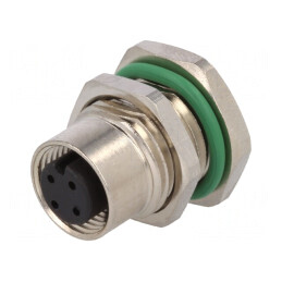 Soclu M12 PIN 4 mamă DeviceNet/CANopen IP67 250V | Electronic-mag.ro | Componente Electronice