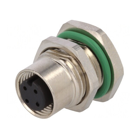 Soclu M12 PIN 4 mamă DeviceNet/CANopen IP67 250V | Electronic-mag.ro | Componente Electronice