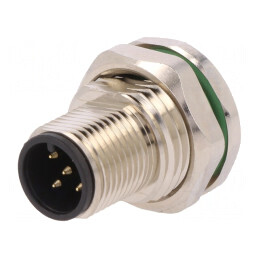 Soclu M12 THT IP67 5 PIN 60V DeviceNet CANopen | Electronic-mag.ro | Componente Electronice