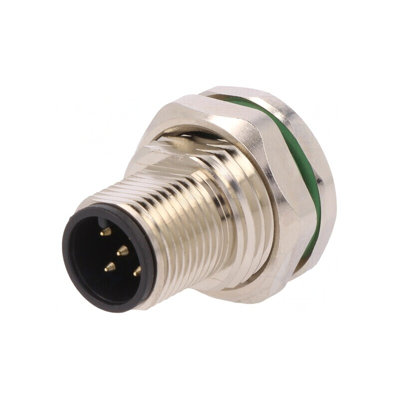 Soclu M12 THT IP67 5 PIN 60V DeviceNet CANopen | Electronic-mag.ro | Componente Electronice