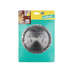 Disc Ferăstrău Circular 165mm 20 Dinți | Electronic-mag.ro | Componente Electronice