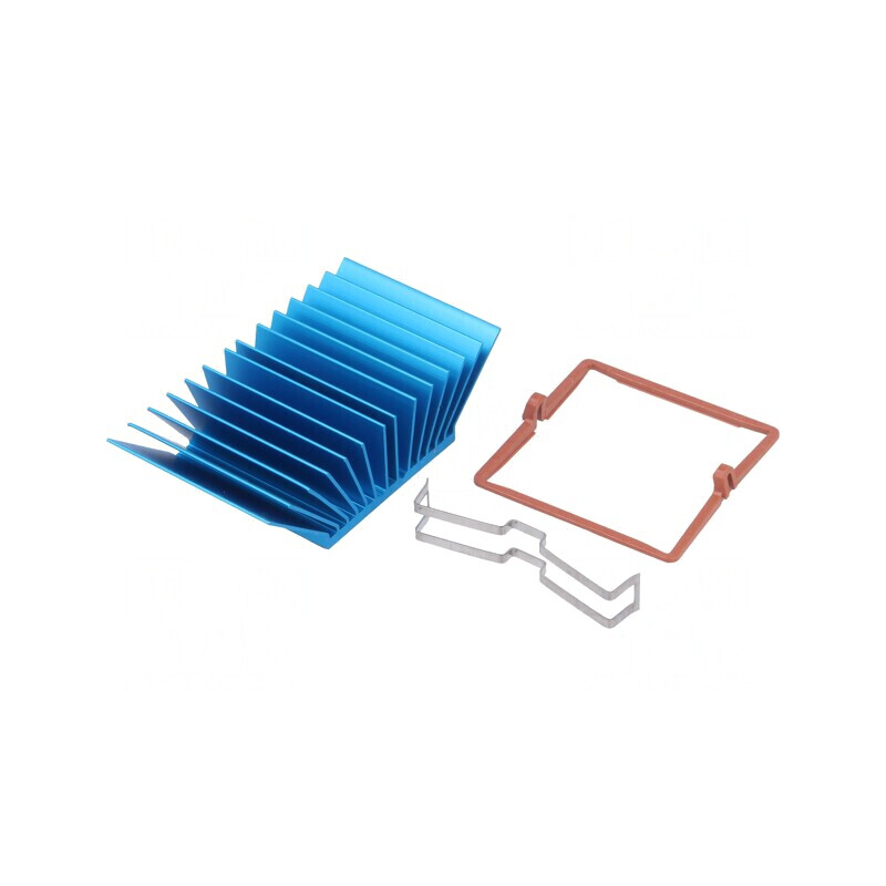 Radiator extrudat albastru cu aripioare BGA 37,5mm 2,1°C/W | Electronic-mag.ro | Componente Electronice Radiator extrudat albastru cu aripioare BGA 37,5mm 2,1°C/W | Electronic-mag.ro | Componente Electronice