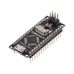 Controler | Arduino | ATMEGA328 | 7÷12VDC | PWM: 6 | Int.analogică: 8 | DFR0010