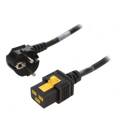 Cablu Alimentare 3m 16A CEE 7/7 la IEC C19 | Electronic-mag.ro | Componente Electronice
