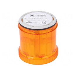 Semnalizator Luminos BA15D Portocaliu 12-250V IP66 | Electronic-mag.ro | Componente Electronice