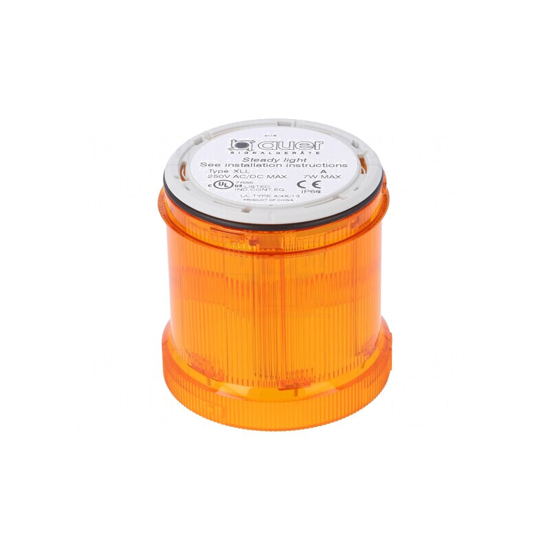 Semnalizator Luminos BA15D Portocaliu 12-250V IP66 | Electronic-mag.ro | Componente Electronice