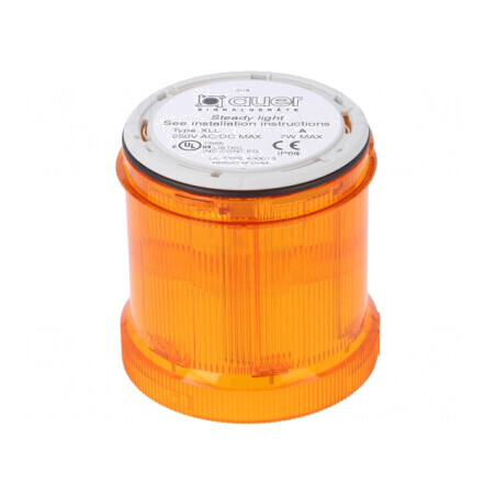 Semnalizator Luminos BA15D Portocaliu 12-250V IP66 | Electronic-mag.ro | Componente Electronice