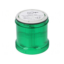 Semnalizator Luminos Verde BA15D 12-250V | Electronic-mag.ro | Componente Electronice