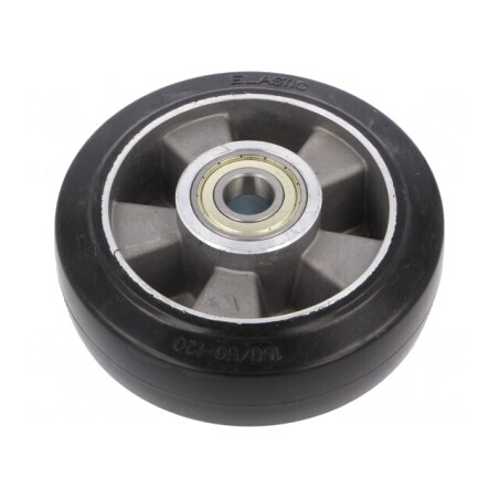 Roată de transport 160mm 350kg gumă ALGE | Electronic-mag.ro | Componente Electronice