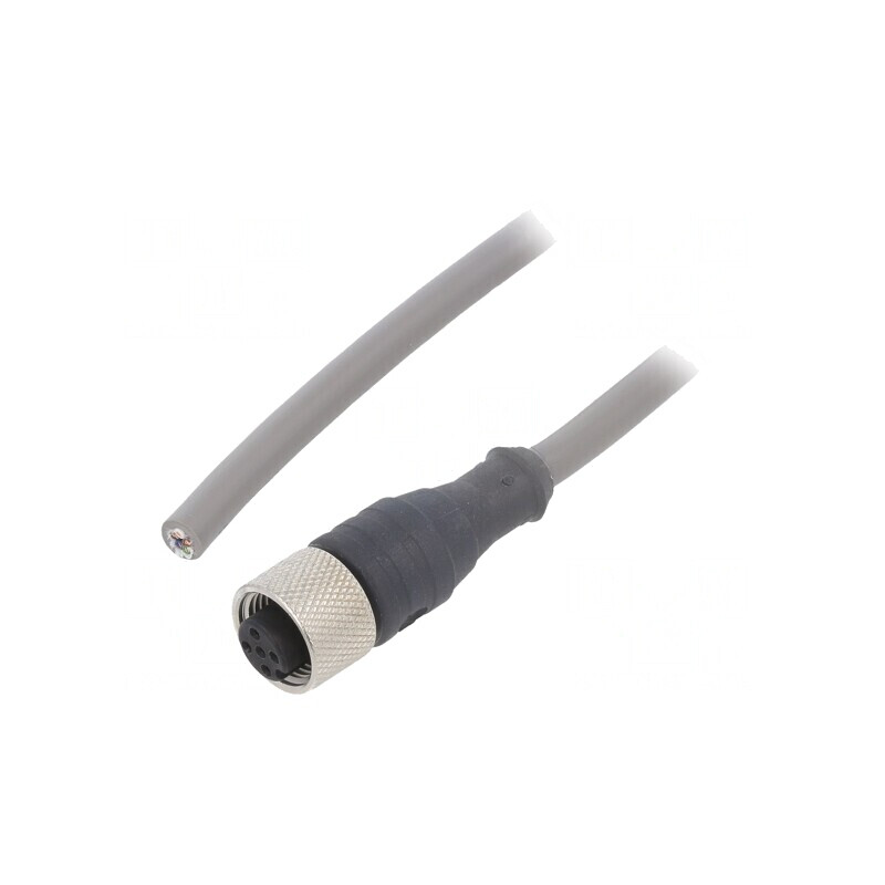 Cablu de conectare M12 5 PIN 3m 63VAC 2.5A PVC | Electronic-mag.ro | Componente Electronice Cablu de conectare M12 5 PIN 3m 63VAC 2.5A PVC | Electronic-mag.ro | Componente Electronice