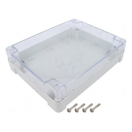 Carcasă Universală 190x240x60mm cu Bucșă din Alamă | Electronic-mag.ro | Componente Electronice