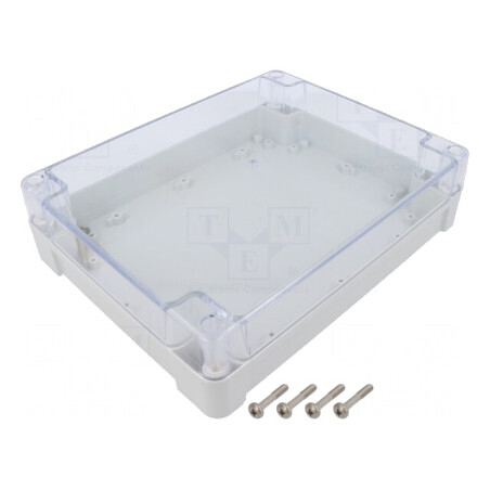 Carcasă Universală 190x240x60mm cu Bucșă din Alamă | Electronic-mag.ro | Componente Electronice