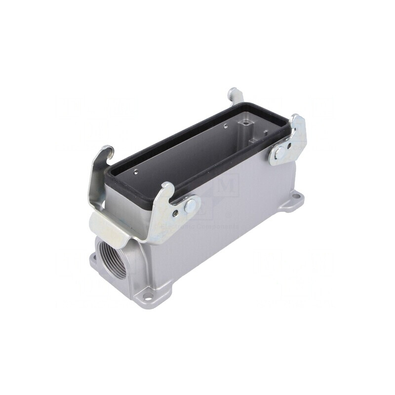 Carcasă pentru Conectori HDC C146 Dimensiune E24 Aluminiu | Electronic-mag.ro | Componente Electronice