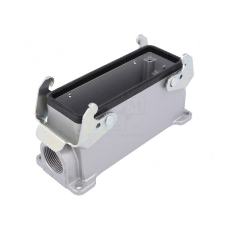 Carcasă pentru Conectori HDC C146 Dimensiune E24 Aluminiu | Electronic-mag.ro | Componente Electronice