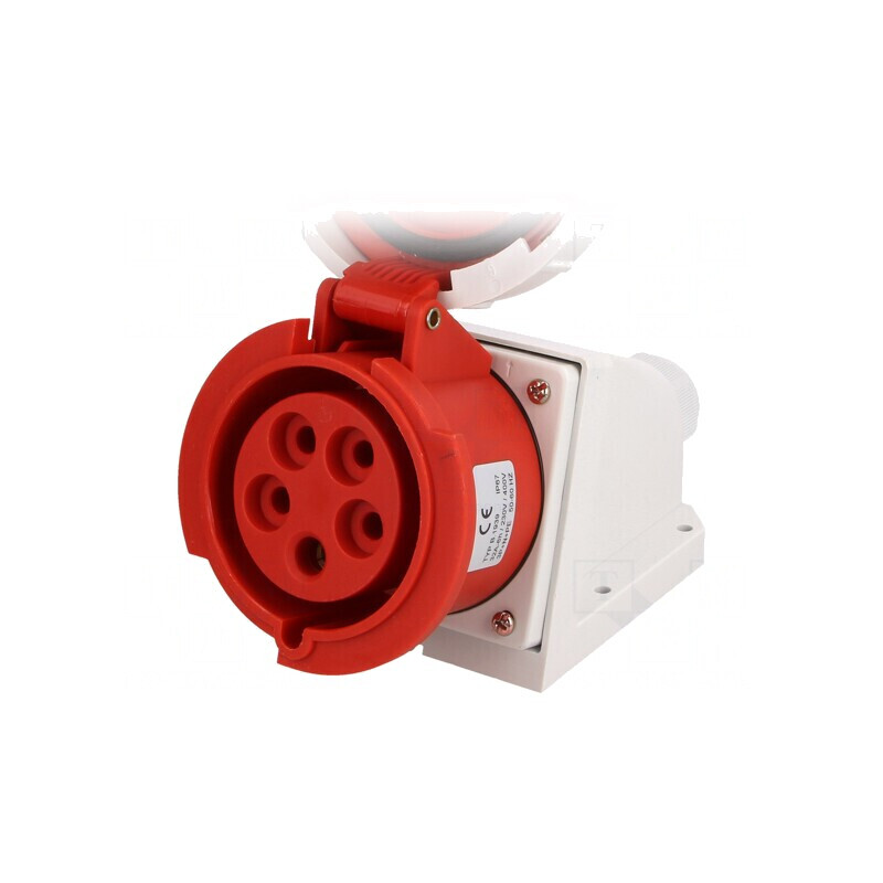 Conector AC Trifazat 32A 400V IP67 Soclu Mamă | Electronic-mag.ro | Componente Electronice