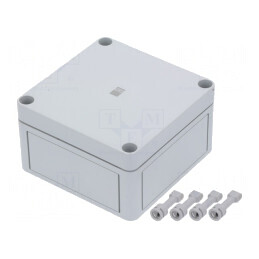 Carcasă Universală Policarbonat 110x110x66mm | Electronic-mag.ro | Componente Electronice