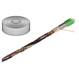 Cablu de test în manta de plumb 4x2x0,14mm² 4x0,5mm²