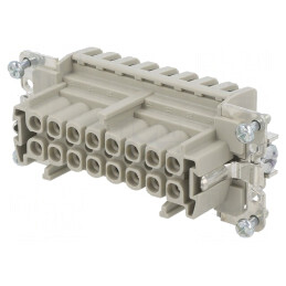 EPIC H-BE 16A 16-Pin Contact Mamă Conector HDC | Electronic-mag.ro | Componente Electronice