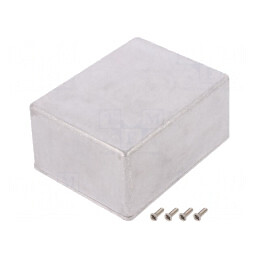 Carcasă Universală Aluminiu 90x115x55mm | Electronic-mag.ro | Componente Electronice
