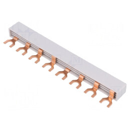 Bară colectoare 10mm2, 4 poli, 240V/415V, 4kV | Electronic-mag.ro | Componente Electronice