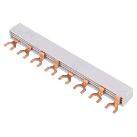 Bară colectoare 10mm2, 4 poli, 240V/415V, 4kV | Electronic-mag.ro | Componente Electronice