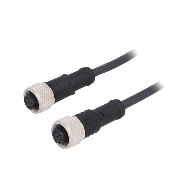 Cablu M12 8P 1m pentru senzori și automatizări | Electronic-mag.ro | Componente Electronice Cablu M12 8P 1m pentru senzori și automatizări | Electronic-mag.ro | Componente Electronice